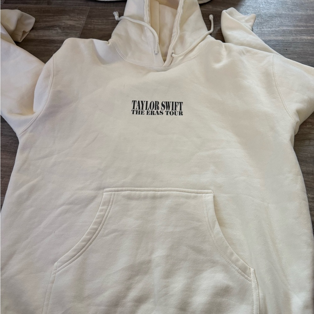 Taylor Swift The Eras Tour White Hoodie - Picture 1 of 3